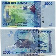 Уганда - 2000 Шиллингов 2015 UNC