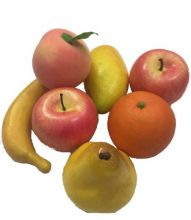 Набор искусственных фруктов 7 шт.