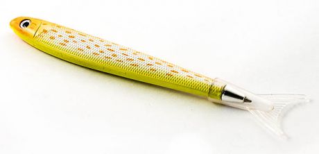 Ручка Рыбка желтая
