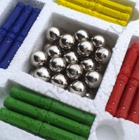 Магнитный конструктор набор 186 деталей - палочки и шарики