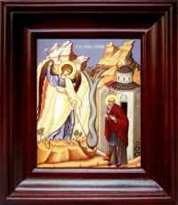 Чудо архангела Михаила в Хонех (21х24), простой киот