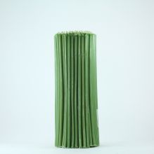 Свечи восковые церковные (зеленые) № 30 1 кг