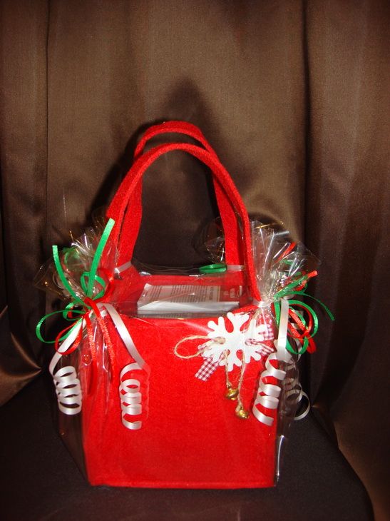 Сумочка новогодняя (чайная сумочка)  - подарочный набор с чаем