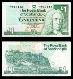 Шотландия 1 фунт 1993. СОСТОЯНИЕ