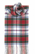теплый шотландский шарф 100% шерсть ягнёнка , расцветка клан Макдуф MACDUFF DRESS MODERN TARTAN