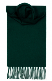 шарф 100% шерсть , расцветка Малахит BOTTLE GREEN PLAIN COLOURED