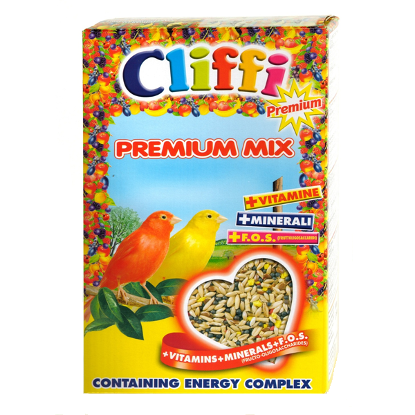 Корм Cliffi Premium Mix Canaries для канареек 800гр