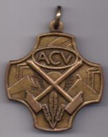 Медаль 1920 г. Конфедерации христианских профсоюзов