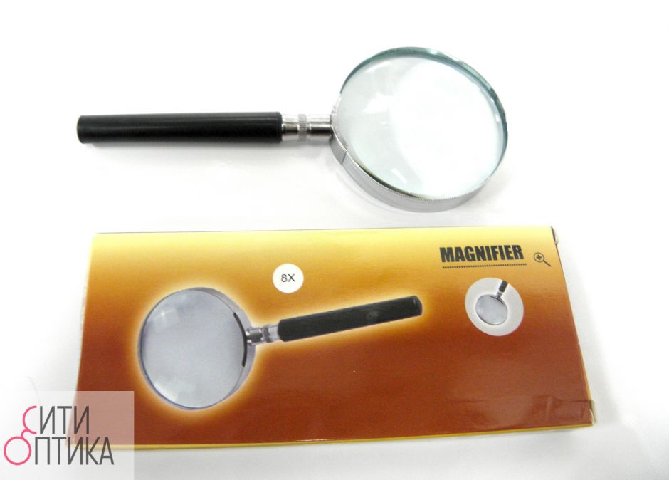 Увеличительная лупа   Magnifier ZB 1026-65  , 8x, 65мм