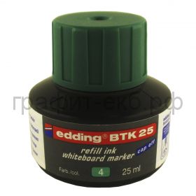 Чернила д/марк.магн.досок зеленые Edding ВТ-30/ВТК25-04