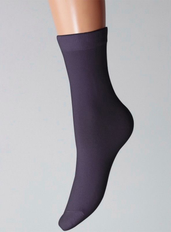 Женские темно-синие носки на размер 23-25