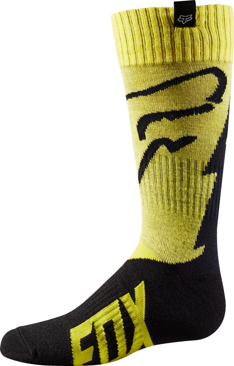 Fox Mastar MX Socks Youth Yellow носки, желтый