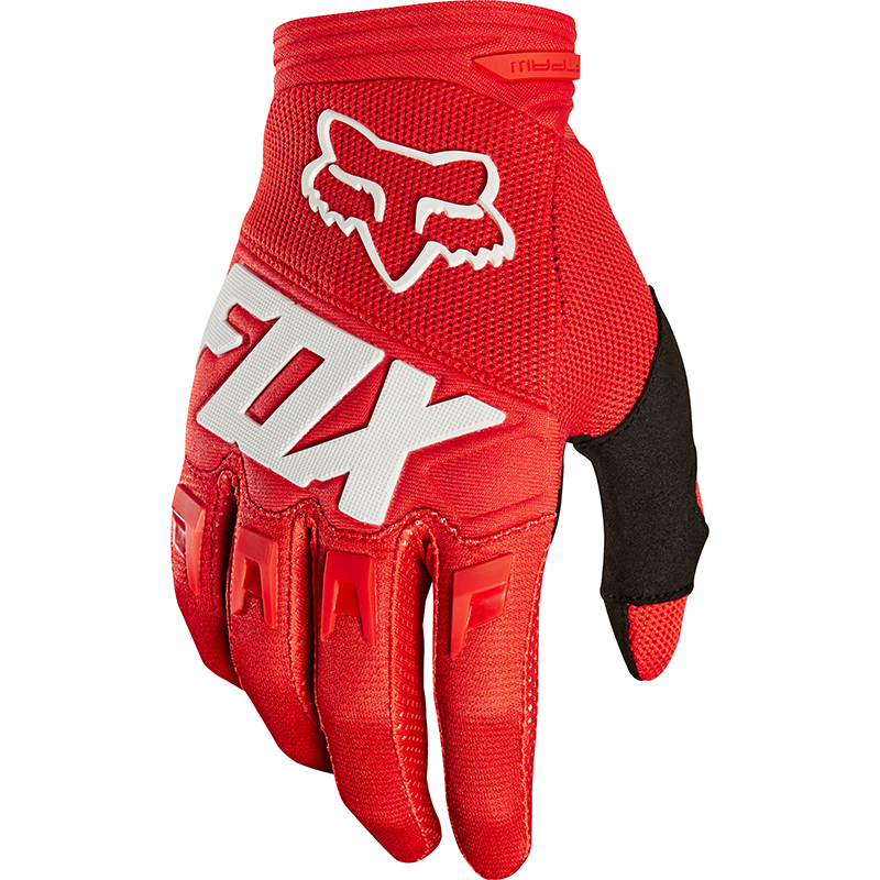 Fox Dirtpaw Race Youth Red перчатки подростковые, красные