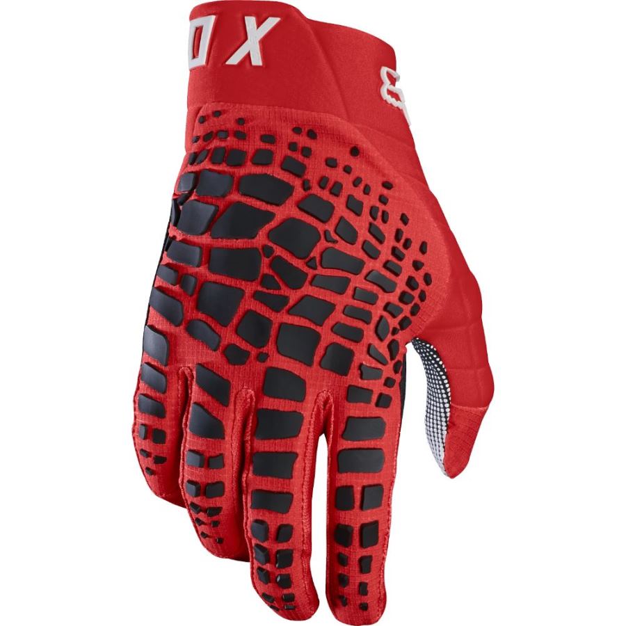 Fox 360 Grav Red перчатки, красные