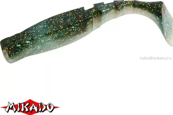 Виброхвост Mikado Fishunter 2 "съедобная резина" 7.5 см. /цвет:  302  уп.=5 шт.