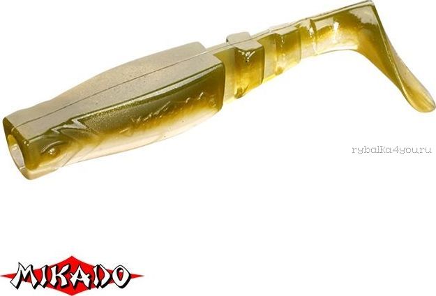 Виброхвост Mikado Fishunter 2 "съедобная резина" 7.5 см. /цвет:  341  уп.=5 шт.
