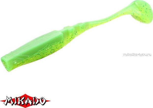 Виброхвост Mikado Fishunter 2 "съедобная резина" 7.5 см. /цвет:  344  уп.=5 шт.