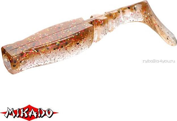 Виброхвост Mikado Fishunter 2 "съедобная резина" 7.5 см. /цвет:  345  уп.=5 шт.