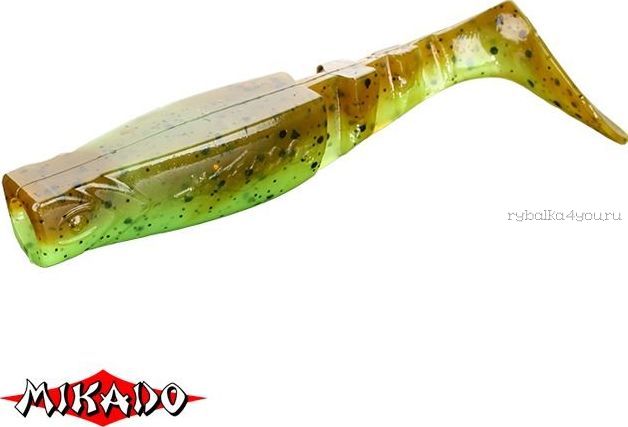 Виброхвост Mikado Fishunter 2 "съедобная резина" 7.5 см. /цвет:  347  уп.=5 шт.