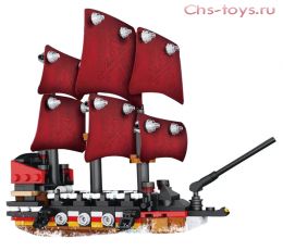 Конструктор LEPIN Пираты Карибского моря 03058 (Аналог LEGO Pirates of the Caribbean) 4 шт