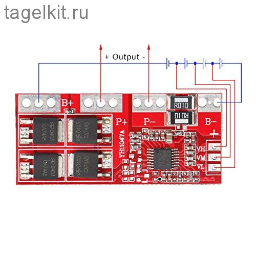 Yh11047a схема подключения на 4 элемента