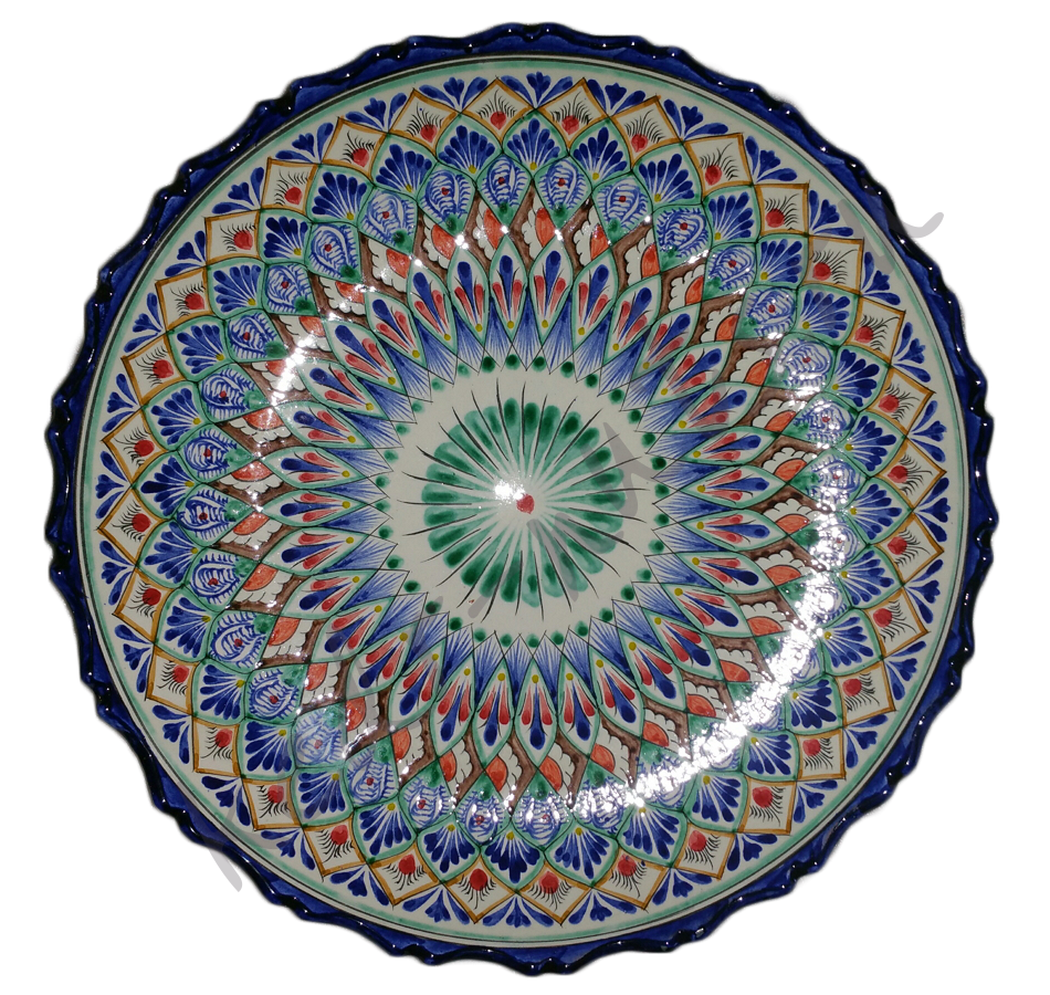 Узбекская тарелка для плова -  в интернет магазине Кедр
