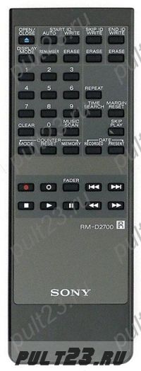 SONY RM-D2700, PCM-2700, PCM-2700A