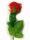 Искусственная одиночная роза (штучная) открытая 60 см.
