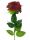Искусственная одиночная роза (штучная) открытая 60 см.