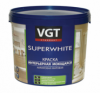 Краска Интерьерная, Моющаяся VGT Superwhite ВД-АК-1180 13кг Матовая