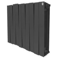 черный радиатор отопления Royal Thermo PianoForte 500 Noir Sable 10 секций