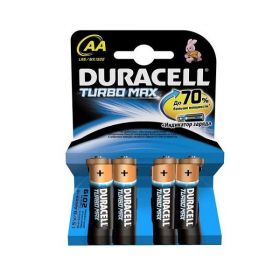 Алкалиновая батарейка AA/LR6 "Duracell Turbo Max" 1.5v 4 шт.