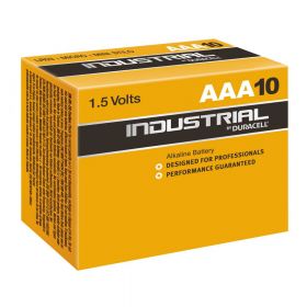 Алкалиновая батарейка AAA/LR03 "Duracell Industrial" 1.5v 10 шт.