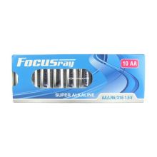 Алкалиновая батарейка AA/LR6 "Focusray" 1.5v 10 шт.