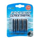 Алкалиновая батарейка AA/LR6 "Focusray" 1.5v 4 шт. розн