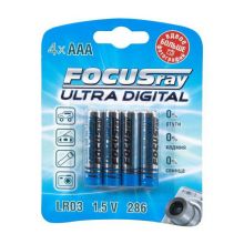 Алкалиновая батарейка AAA/LR03 "Focusray" 1.5v 4 шт.