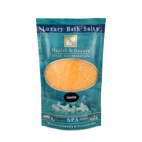 Соль Мертвого моря для ванны Ваниль Health & Beauty (Хэлс энд Бьюти) 500 г