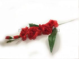 Искусственная ветка открытой розы 7 голов 50 см.