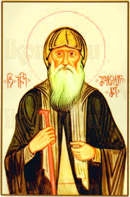 Иоанн Майсурадзе (рукописная икона)