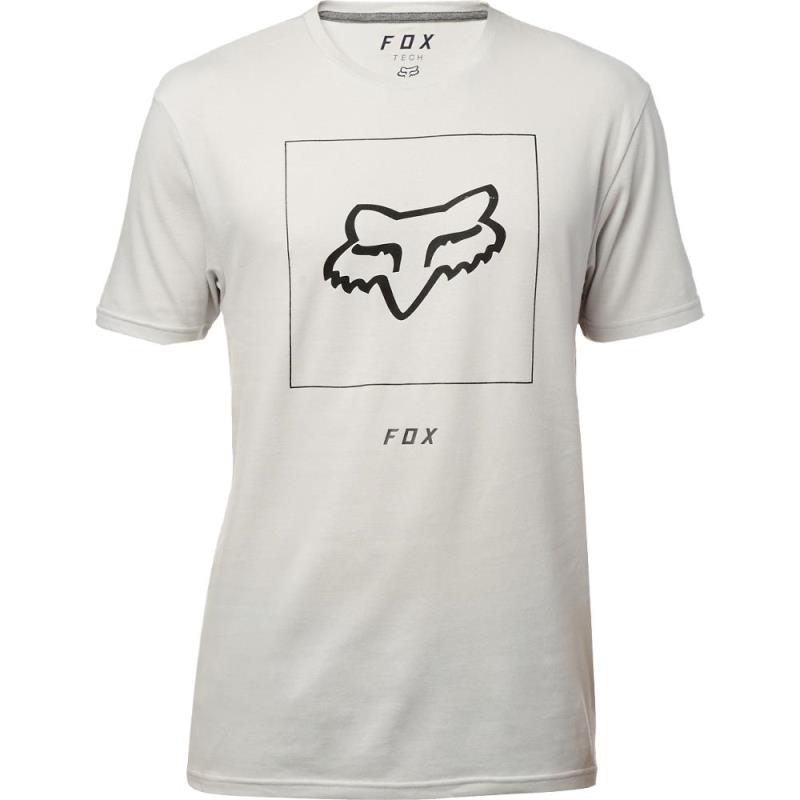 Fox - Crass SS Airline Tee Light Grey футболка, серая