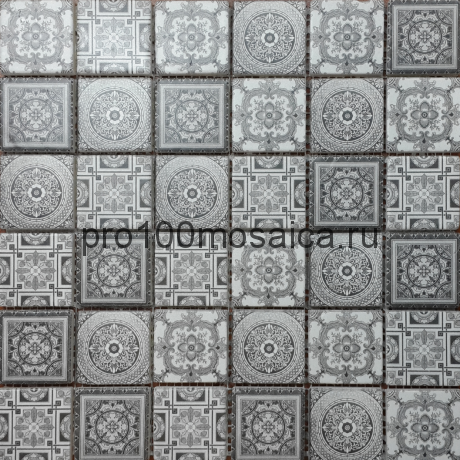 CARPET STONE. 48x48 Мозаика серия STONE, размер, мм: 300*300*8 (ORRO Mosaic)