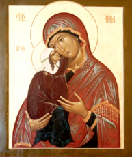 Икона Анна праведная, мать Богородицы