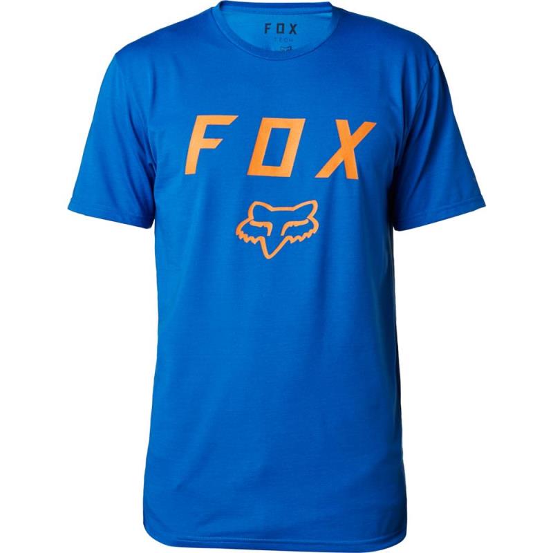 Fox - Contended SS Tech Tee Dust Blue футболка, синяя