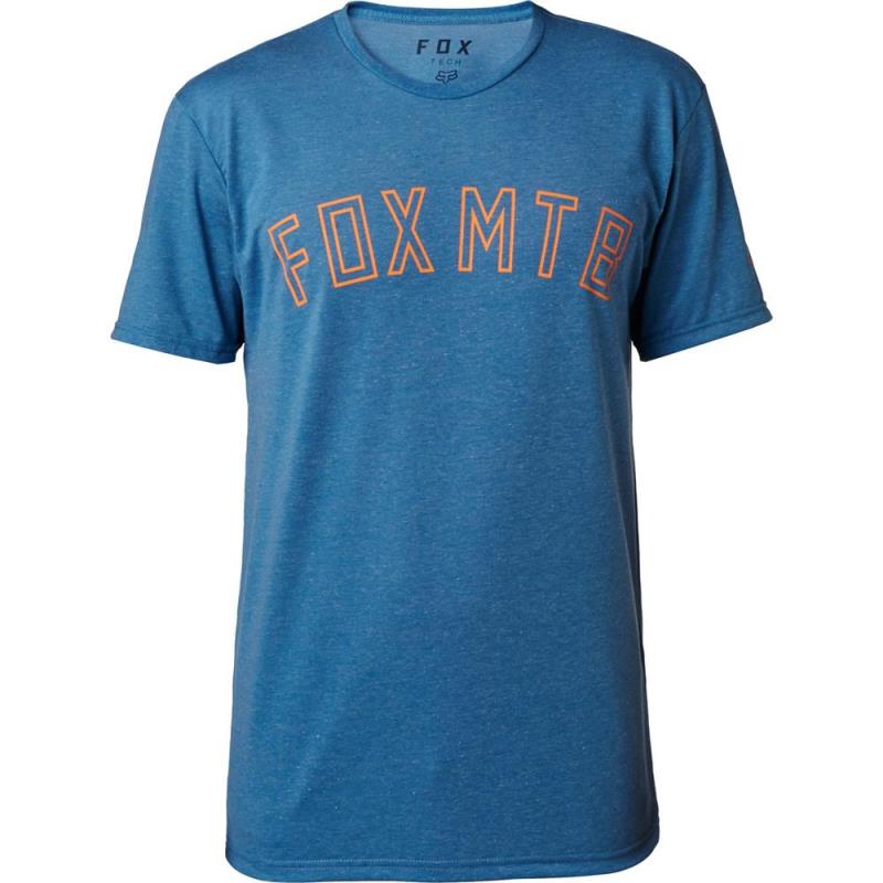 Fox - Doldrums SS Tech Tee Heather Blue футболка, синяя