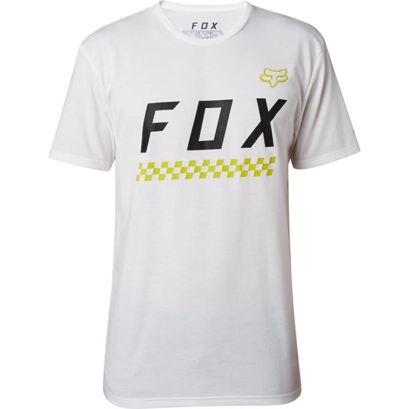 Fox - Full Mass SS Tech Tee Optic White футболка, белая