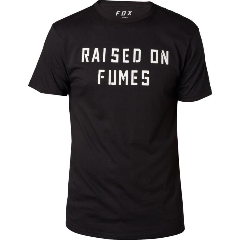 Fox - Raised On Fumes SS Tech Tee Black футболка, черная