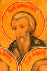 Варфоломей Троицкий (рукописная икона)
