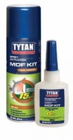 Двухкомпонентный цианакрилатный клей для МДФ Tytan 200мл