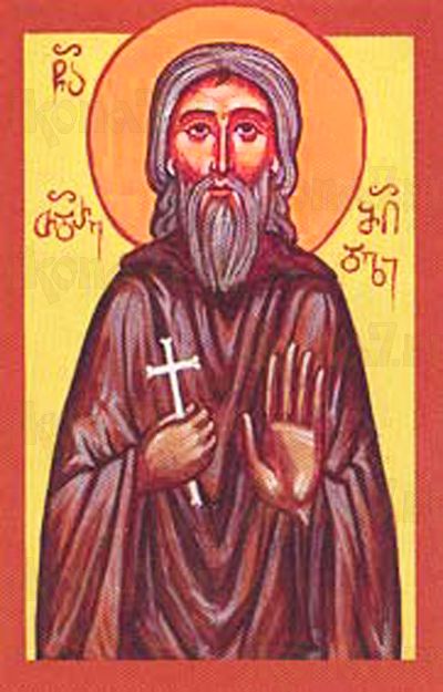 Феодор Квелтский (рукописная икона)