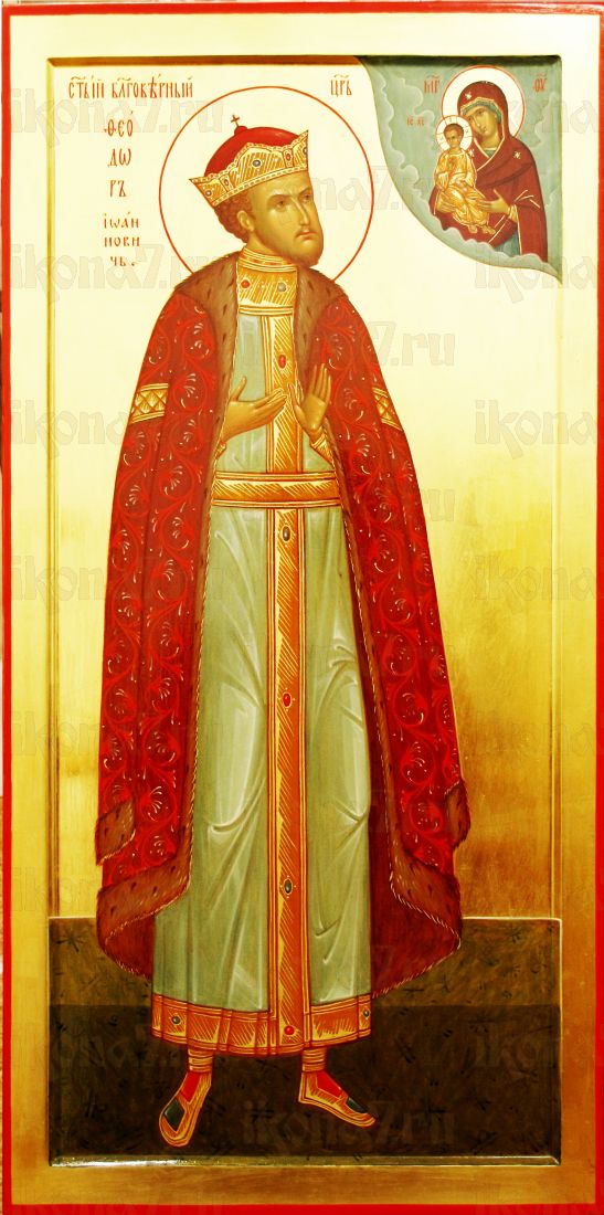 Феодор Московский (рукописная икона)